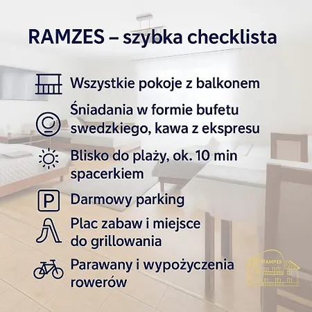 Ramzes-pokoje Z Balkonami,parking,10min Od Plazy Bed & Breakfast Ustka