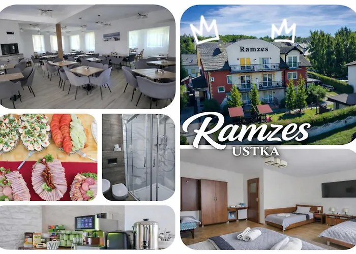 Ramzes Ustka -Pokoje Z Balkonami,Parking,Rowery,Blisko Do Plazy 3* Ούστκα